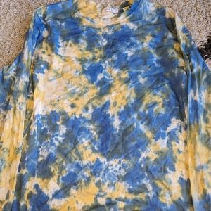Adam Mar Sun Bleached Tie Dye Tee